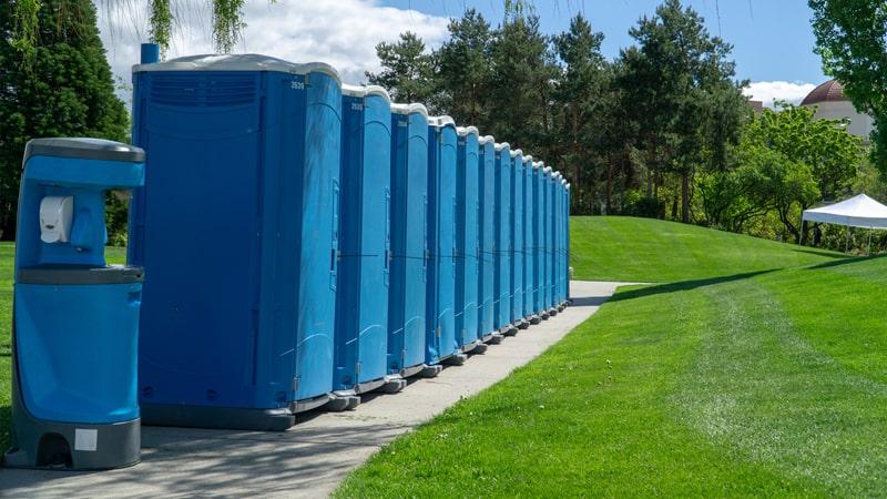 porta potty rental offers regular servicing of porta potties based on the duration and usage of the rental period